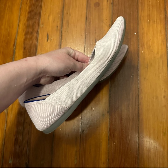 Rothy’s petal pink points 6.5 6 grey sole original flats - Picture 3 of 5